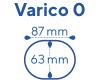 Wymiary Varico 0