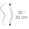 Wysokość od 20 cm do 32 cm