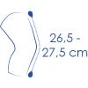 Wysokość 26,5 cm - 27,5 cm
