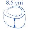 Wysokość 8,5 cm